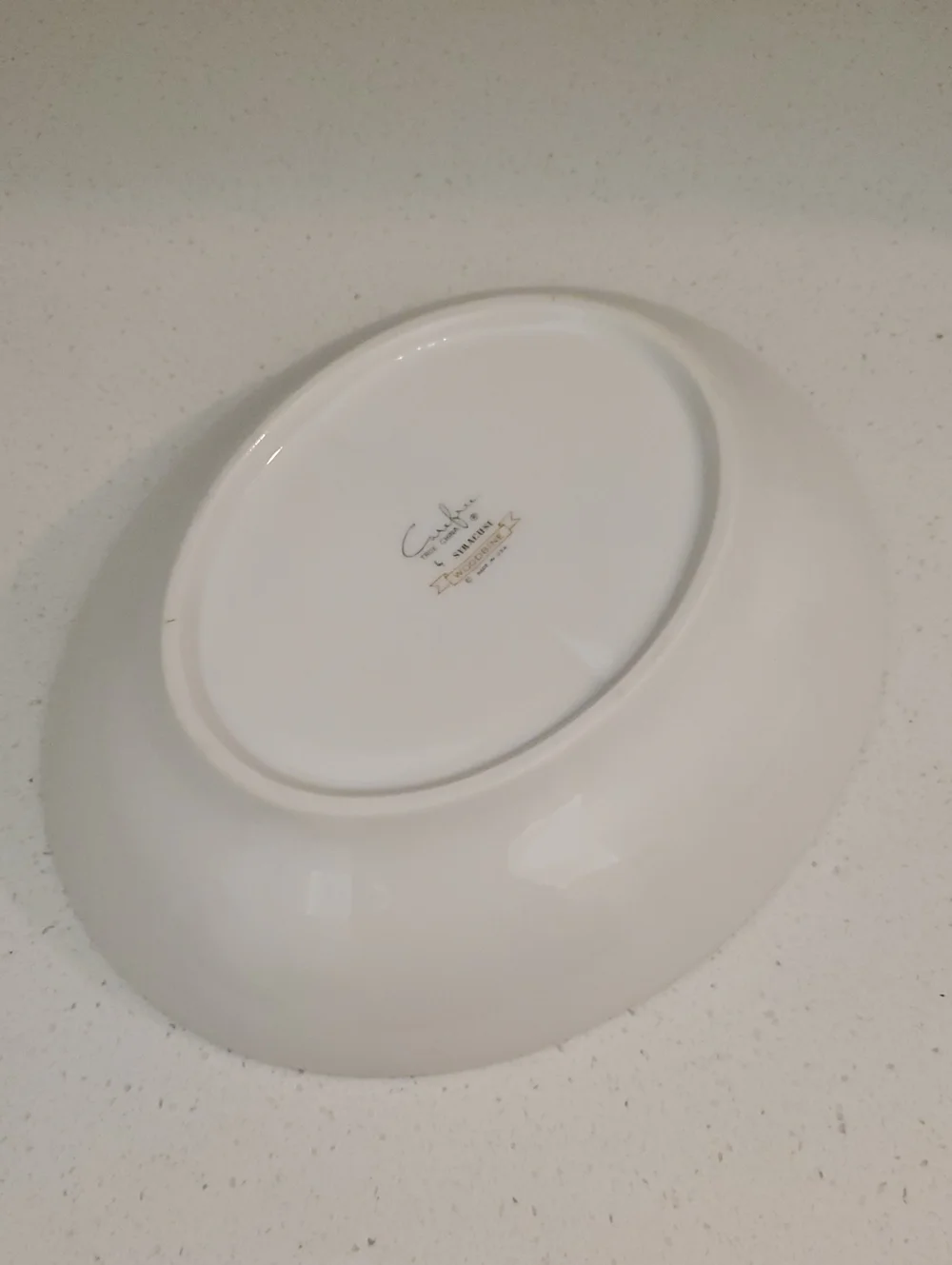 Syracuse Carefree Woodbine Oval Divided Vegetable Bowl 10 inch Vintage